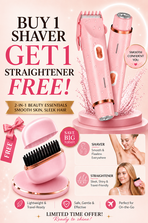 Phoenix Shave – 2-in-1 Women’s Body Shaver